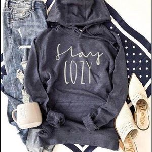 Stay Cozy French Terry Hoodie